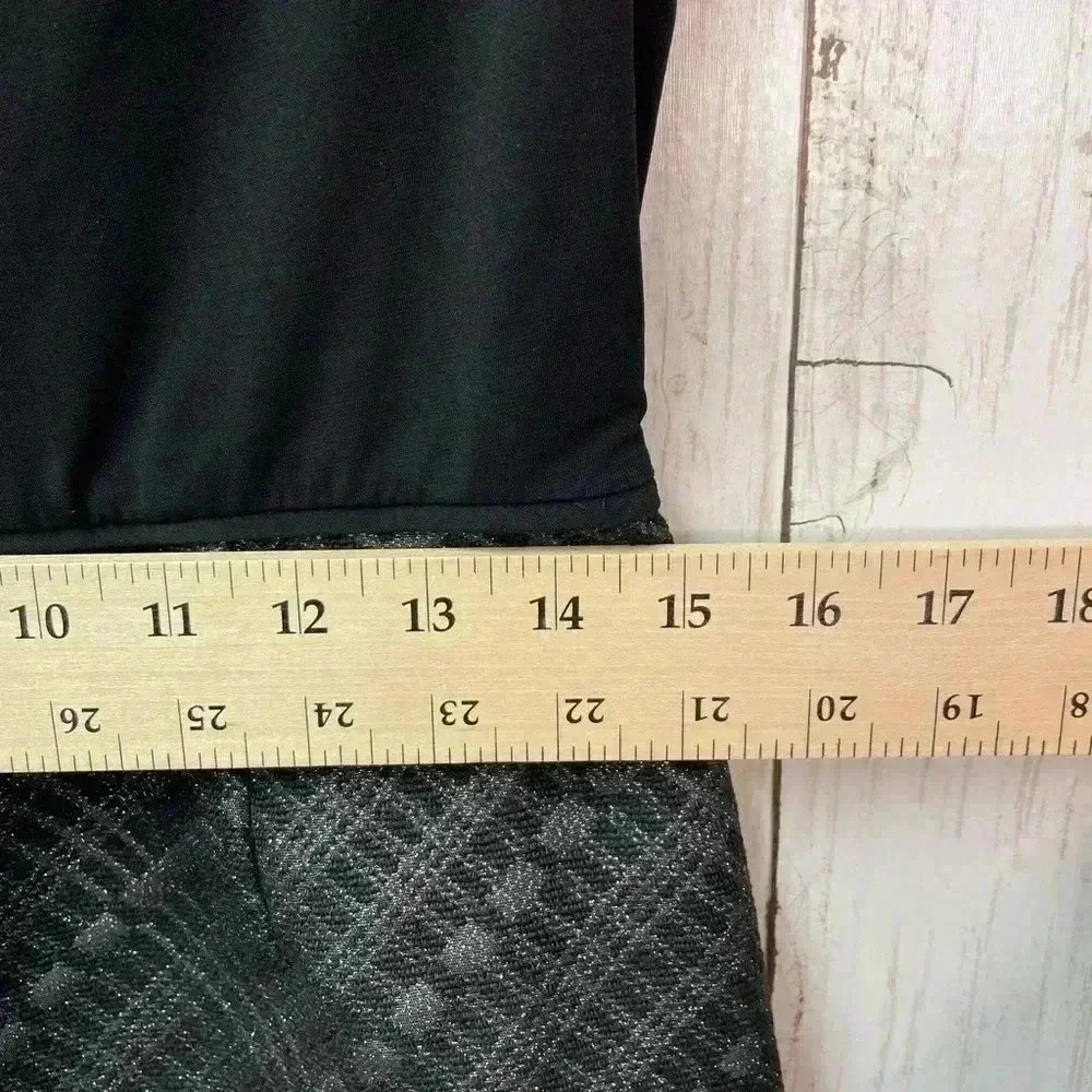 Ellen Tracy Black/Gray Dress size 10 cocktail/going out/special occasion - Picture 8 of 13
